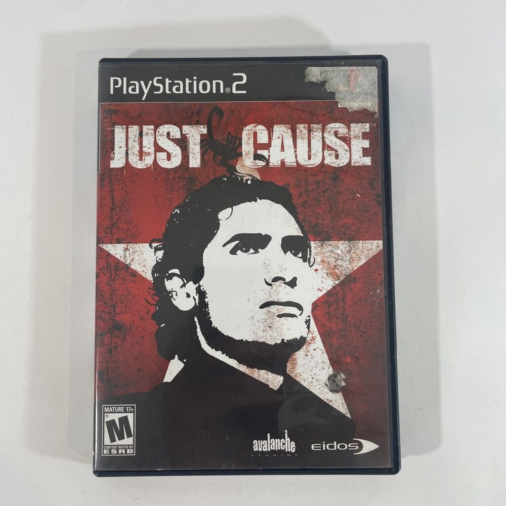 Just Cause (Sony PlayStation 2, 2006) No Manual